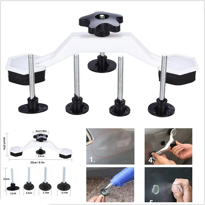 auto body verveloos deuk reparatie tools puller lijm tabs trekken pdr puller lijm tabs trekken dent bridge gl 2516