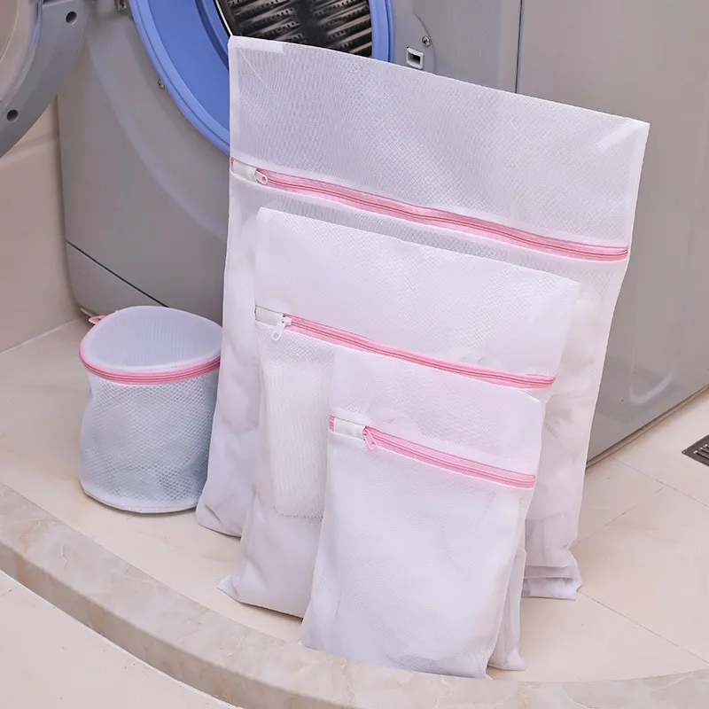 Sac de lavage de soutien-gorge pour machine à laver, 4 pièces sacs