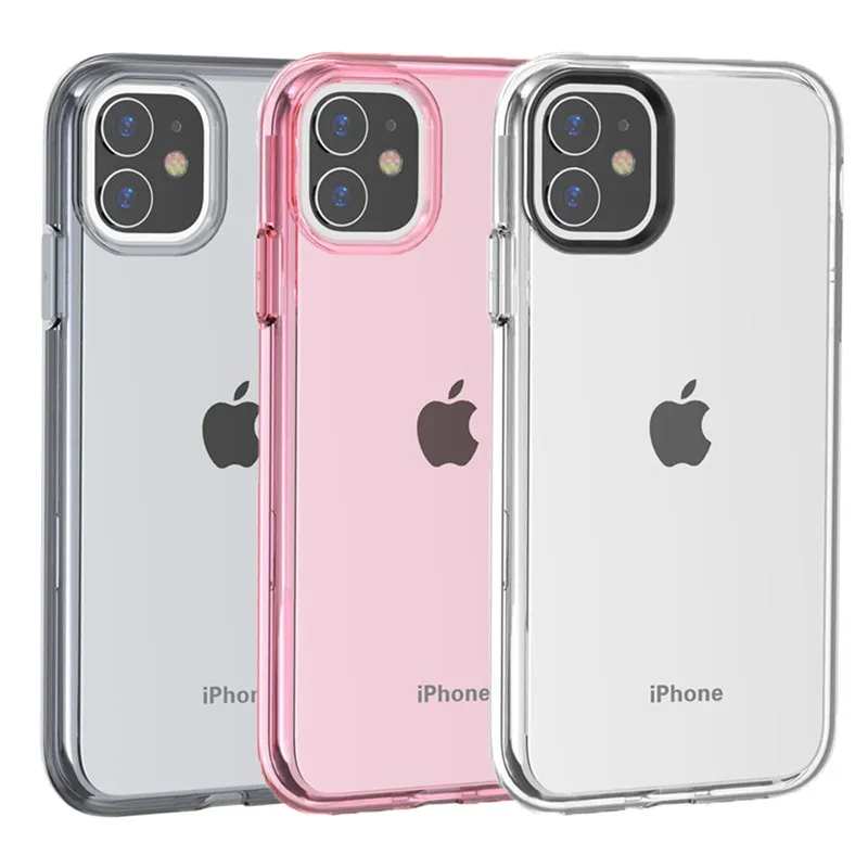 Kvinnor S￶ta glitterkristallklara telefonfodral f￶r iPhone 14 11 12 13 Pro Max XR Sparkly Shining Sock Sockt￤kert skyddsskydd