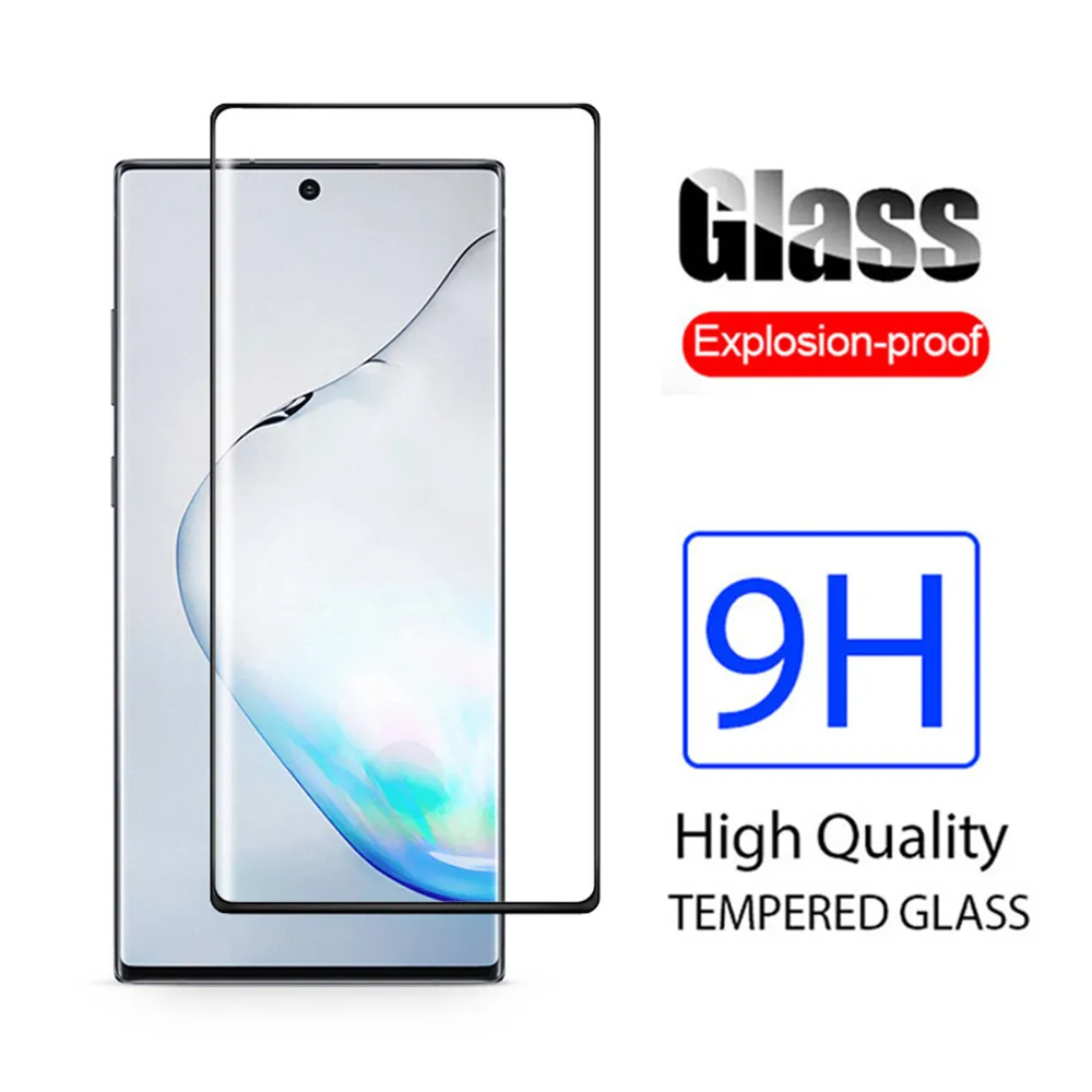 Voor Samsung Galaxy S21 Ultra 5G Gehard Glas 3D 9H Full Screen Cover Explosion-Proof Screen Protector Film voor S21 + Note20 S20 Ultra S20 +