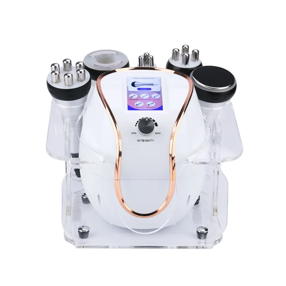 Portable 40k cavitacao ultrasonic 5in1 radio frequency cavitation Slimming machine