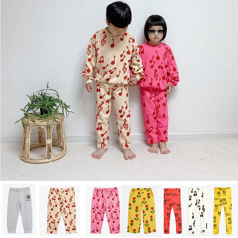 Ins Vêtements pour enfants Automne européen et américain Nouveaux pantalons en coton pour enfants LJ201019