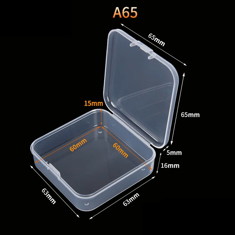 Wholesale Clear Plastic Easy Storage Containers With Lids Mixed Sizes For  Small Items And Craft Projects From Chaplin, $0.14