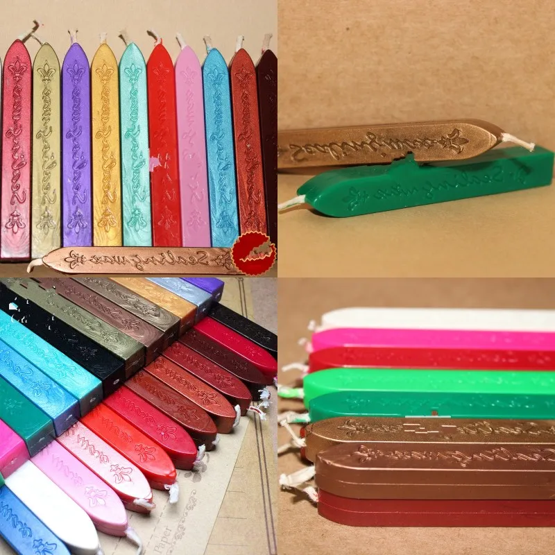 Sealing Seal Wax Stick Retro Signet Special Purpose Square Envelope Seals Party Wedding Fashion 1 35oc UU