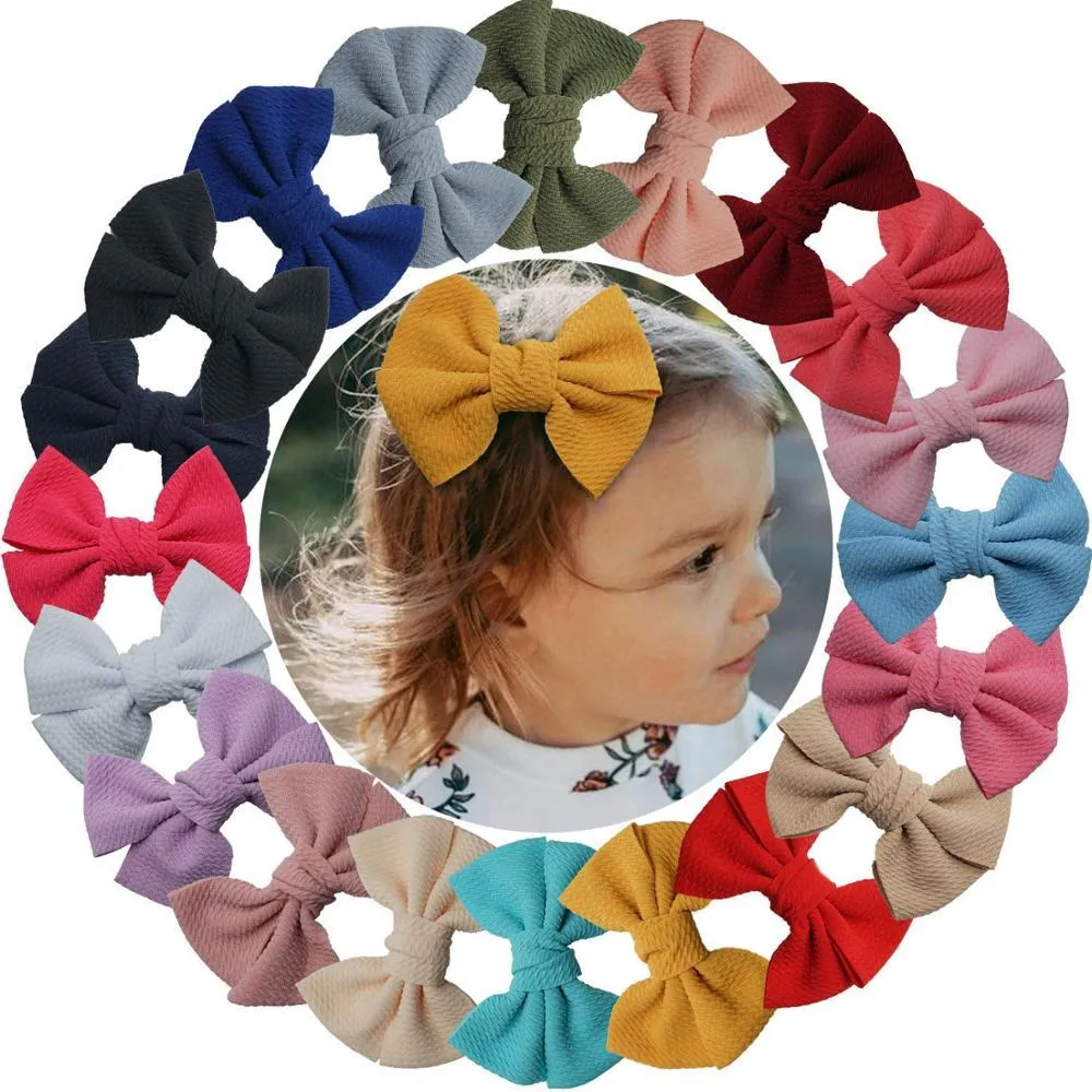 20pcs 4 "Baby Girl Hair Bug Clip