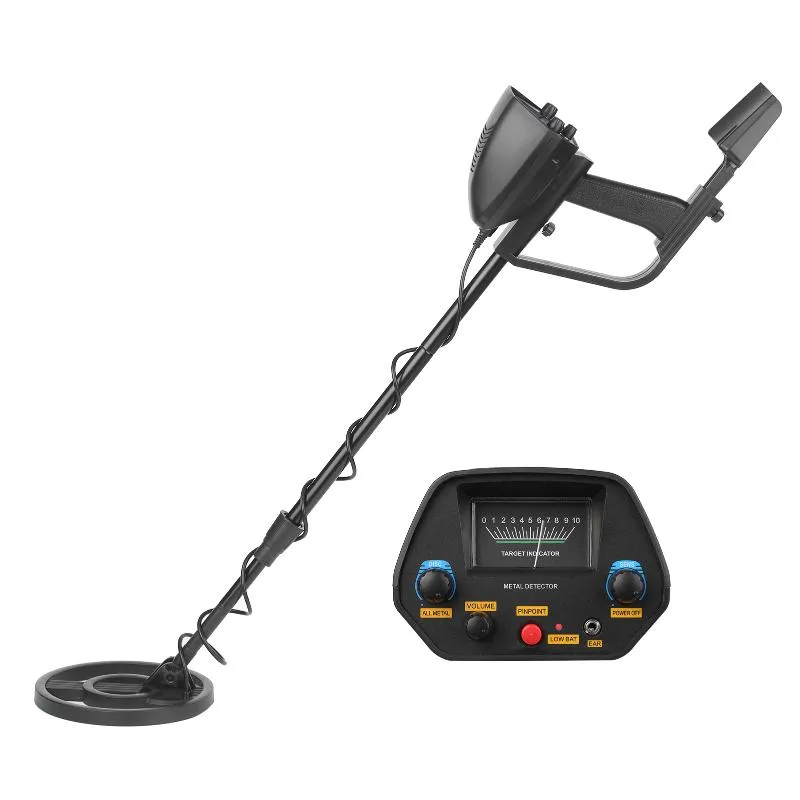 Metal Detectors Detector Adjustable Waterproof Finder 31-41in With DISC And Pinpoint Modes Audio Prompt For Adults