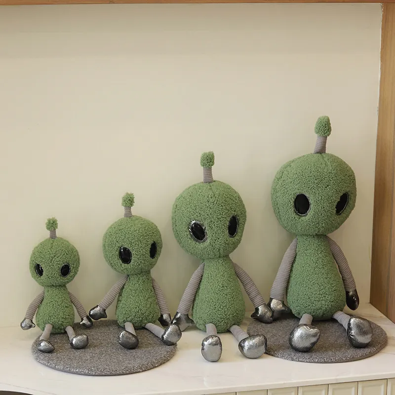 Poupées en peluche mignon extraterrestre en peluche poupée personnalité créative monstre fille cadeau d'anniversaire