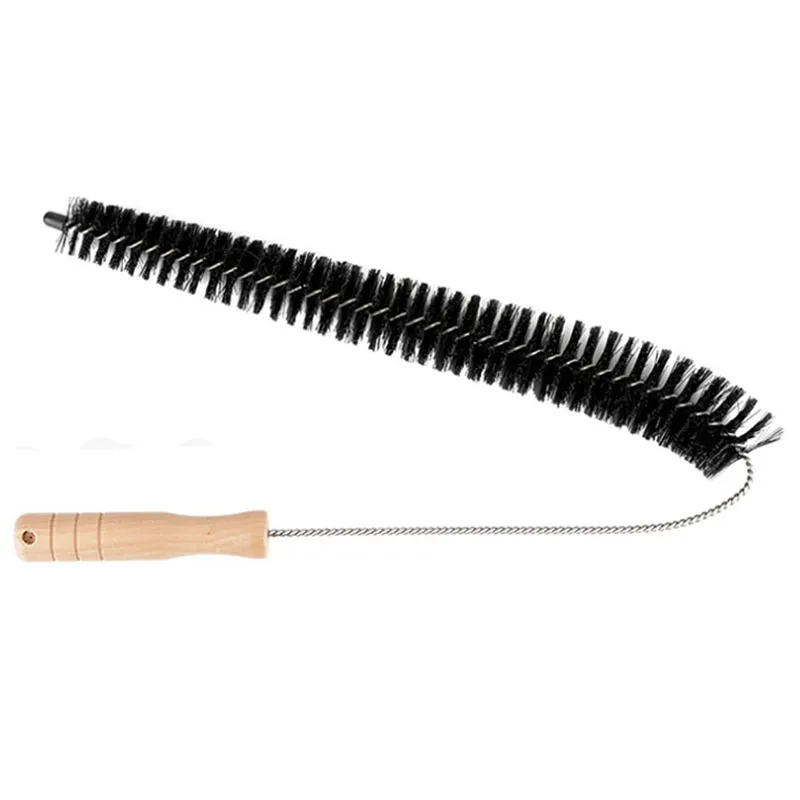 Machine à laver Brosse de nettoyage Sèche-tuyau Brosse de nettoyage Fil en acier inoxydable Brosses à long manche Brosses à poils VTKY2279