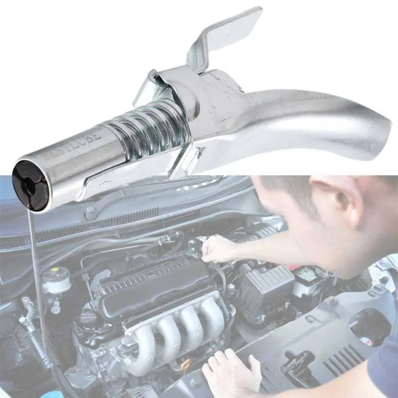 High Pressure Oil Injection Grease Gun Nozzle For Standard Metal Cutter