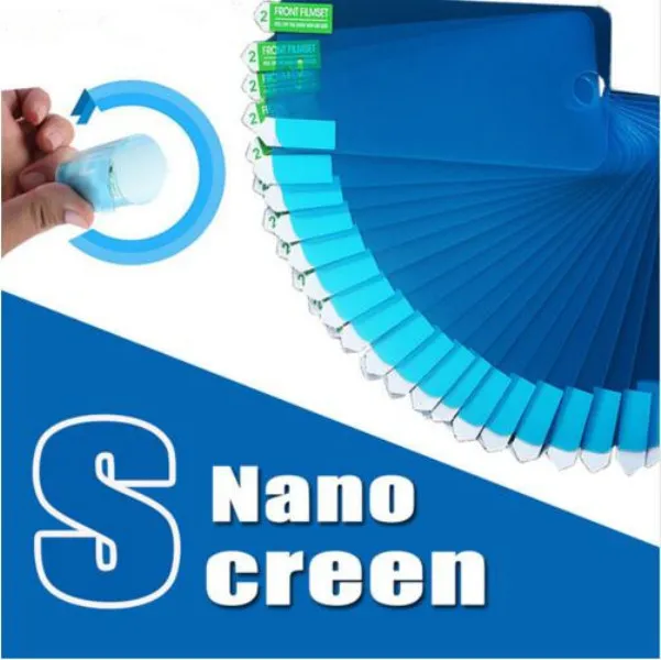 Ultra-tunn nano Soft Screen Protector Explosion Proof Anti-Scratch Protective Film Guard för iPhone 11 Pro Max X XS XR 8 7 6 6s plus DHL