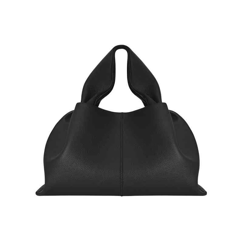 round leather handbolsa