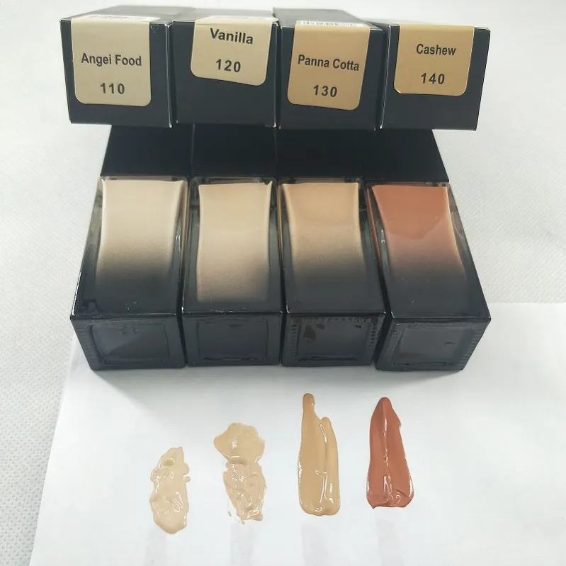 4 Colors Foundation Liquid Foundation Long Wear Waterproof Natural Matte Face concealer Högsta version.