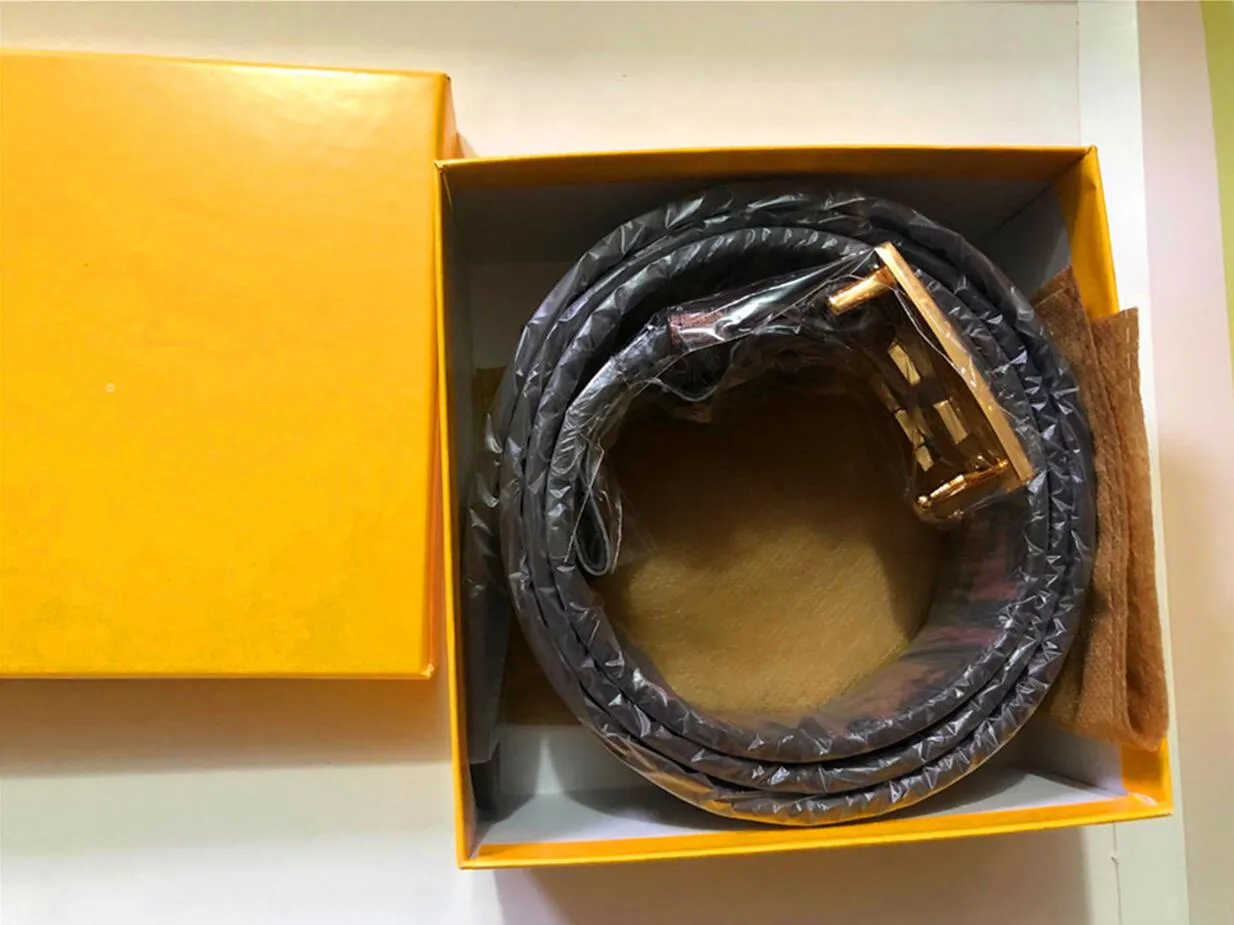 Venta caliente nuevo para hombre para mujer cinturón negro de cuero cinturones de negocios cinturón de color puro patrón de serpiente cinturón de hebilla para regalo 1z57r