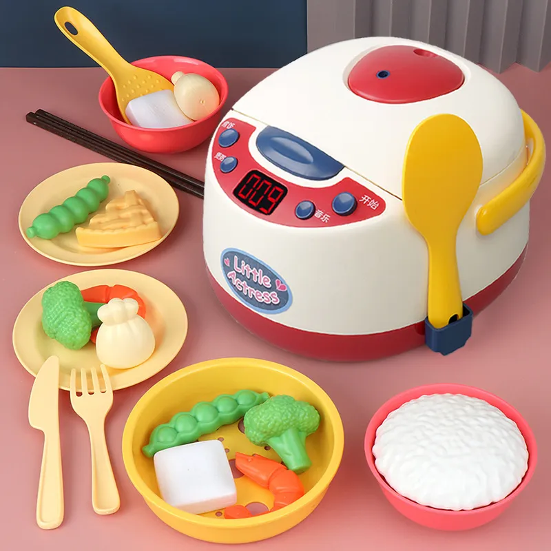 Jouets De Cuisine Pour Enfants Simulation Cuiseur À Riz Électrique Jouet  Interactif Mini Cuisine Nourriture Semblant Jouer Maison Jeu De Rôle Filles  Jouets LJ201009 De 15,07 €