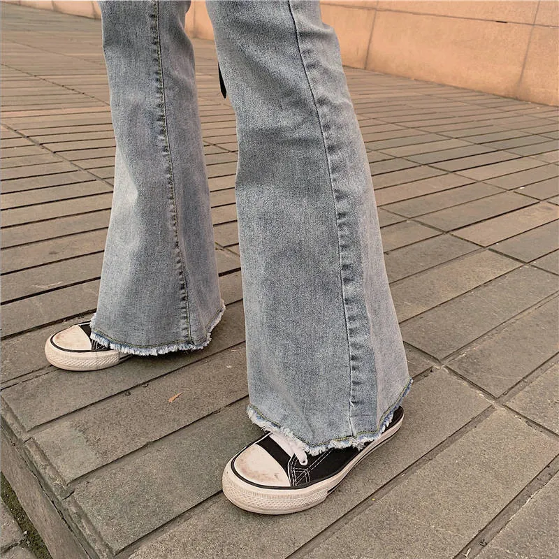 Black High Waist Flare Flared Jeans For Women For Women Slim Fit Wide Leg  Pants With Bell Bottom Perfect For Boyfriend Or Streetwear LJ201029 From  Luo02, $19.19