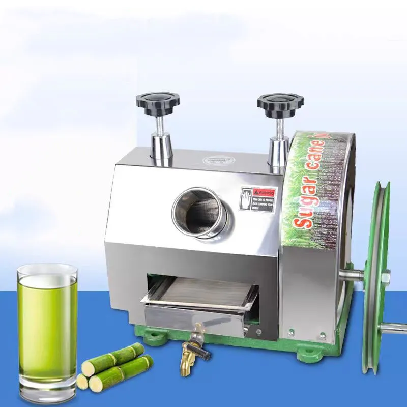 50kg h Commercial Sugarcane Juicer Heavy Duty Manual Sugar Cane Press Machine