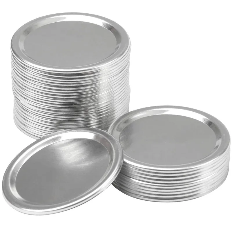 Mason Jars Deksel Blik Split Cover Regular Mond Lids voor Mason Jar Canning Split-Type Deksels Lekvrije Jar Caps GGB1980