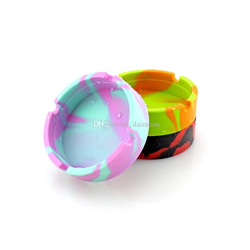 Cendrons De Cigarettes: Plateau De Cendres En Silicone Rond, Conception  Lumineuse, Portable Et Anti Scalding Pour Un Usage Domestique, Accessoire  De Fumer De Nouveauté Du 1,3 €