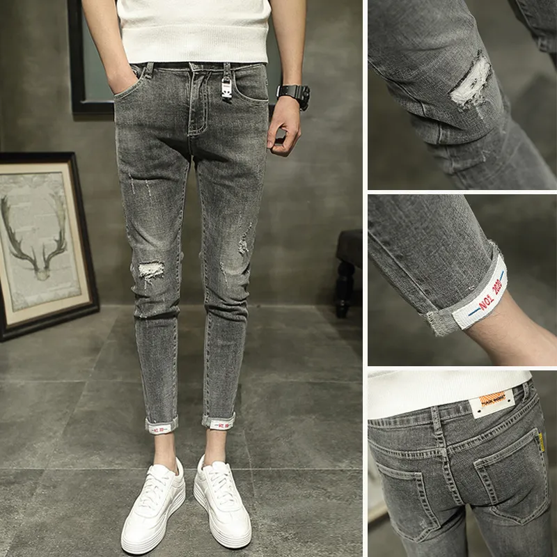 Spotless Mind - Grey Skinny Jeans for Men – Sarman Fashion - Wholesale  Clothing Fashion Brand for Men from Canada