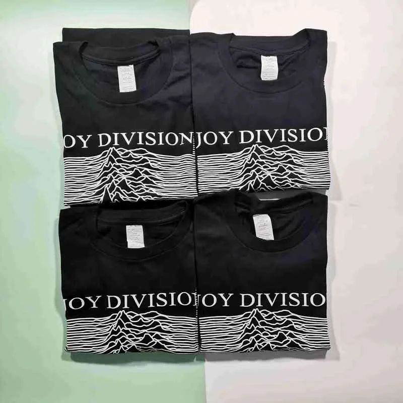 Hillbilly Joy Division Estampado Hombres Humor Negro Casual