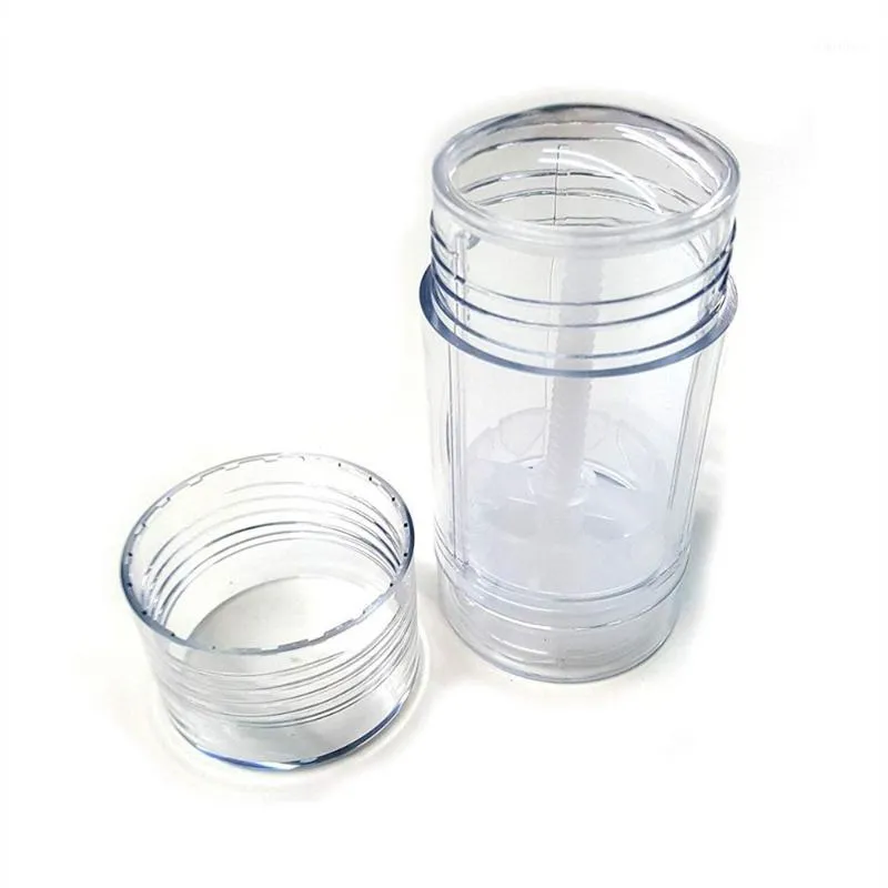 Lagringsflaskor JARS 20PCS / LOT 30 ml som klar transparensbotten Filling Stick Deodorant Container Twist Up Tube 1oz