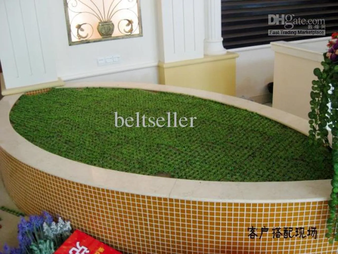 60x40CM gazon artificiel en plastique buis tapis d'herbe accessoires ornement de noël maison jardin décorations plantes artificielles