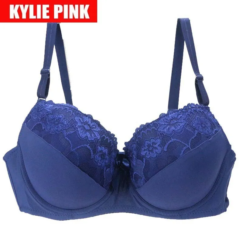 Floral Lace Plus Size Non Wired Padded Bra With Adjust Straps Push Up,  Plunge, Push Up, Cotton Wired Bust Underwear For Women 100E From Dou05,  $6.93
