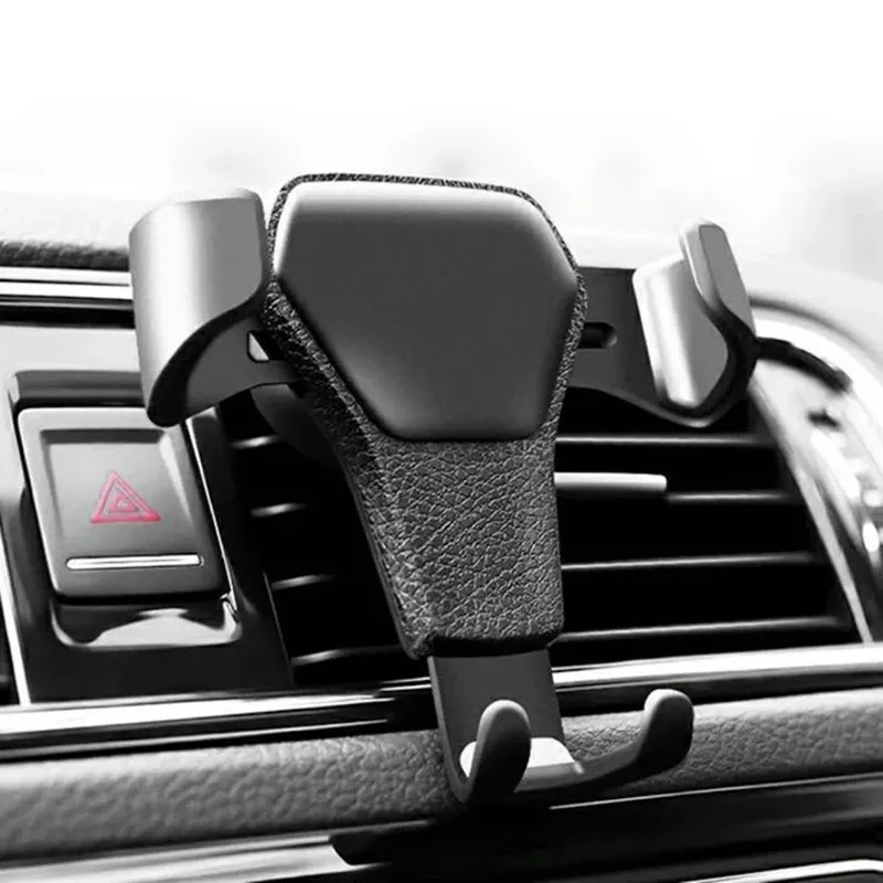 Zwaartekracht Auto Mount voor Mobiele Telefoon Houder Auto Air Vent Clip Stand Mobiele Telefoon GPS-ondersteuning voor iPhone 11 XS X XR 7 SAMSUNG HUAWEI