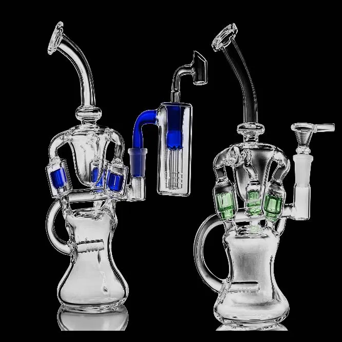 Hookahs Glass Beaker Bongs Ash Catchers Recycler Oid Rig From Mygoodday