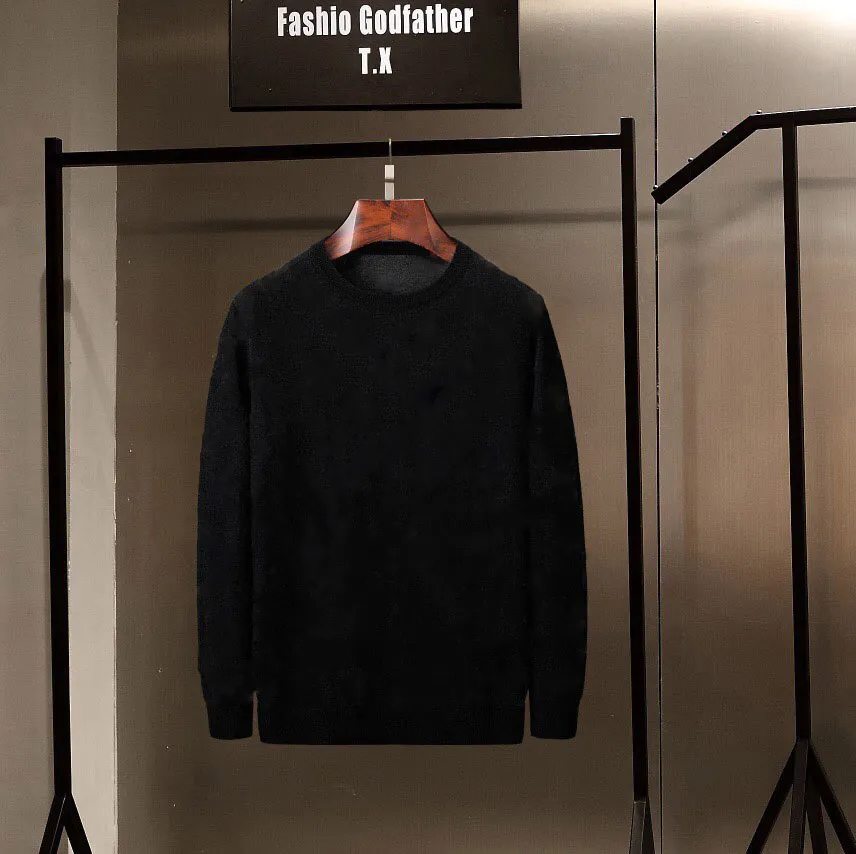 m-3xl Maglione lavorato a maglia di lusso del maglione del progettista degli uomini di alta qualità di trasporto libero abbigliamento piccolo maglione del pullover di modo del maglione della felpa del cavallo