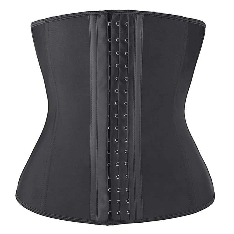 Latex Cotton Lycra Waist Trainer Women Sweat Belts For Women Corset Tummy Body Shaper Fitness Modeling Strap Waste Trainer 201211