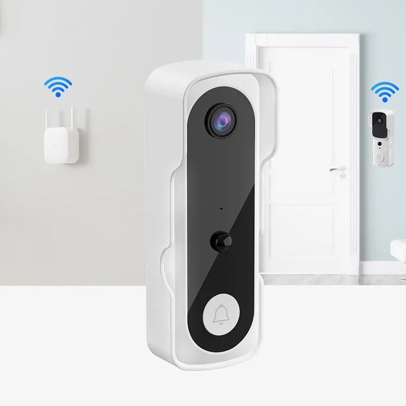 Smart Home Security System Wifi wiederaufladbare Batterie Ring Kamera Türklingel 1080p Video Remote Türklingel