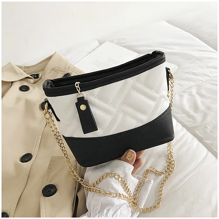 HBP Crossbody Bag bucket bag Handbags Purses new Designers bags premium texture Fashion Popular shoulder bag Plaid chain Casual