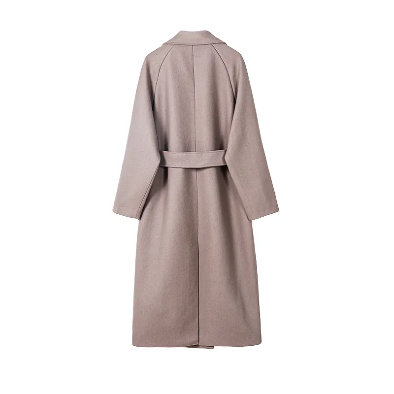 Weekday Beige Vivi dented Belted Coat