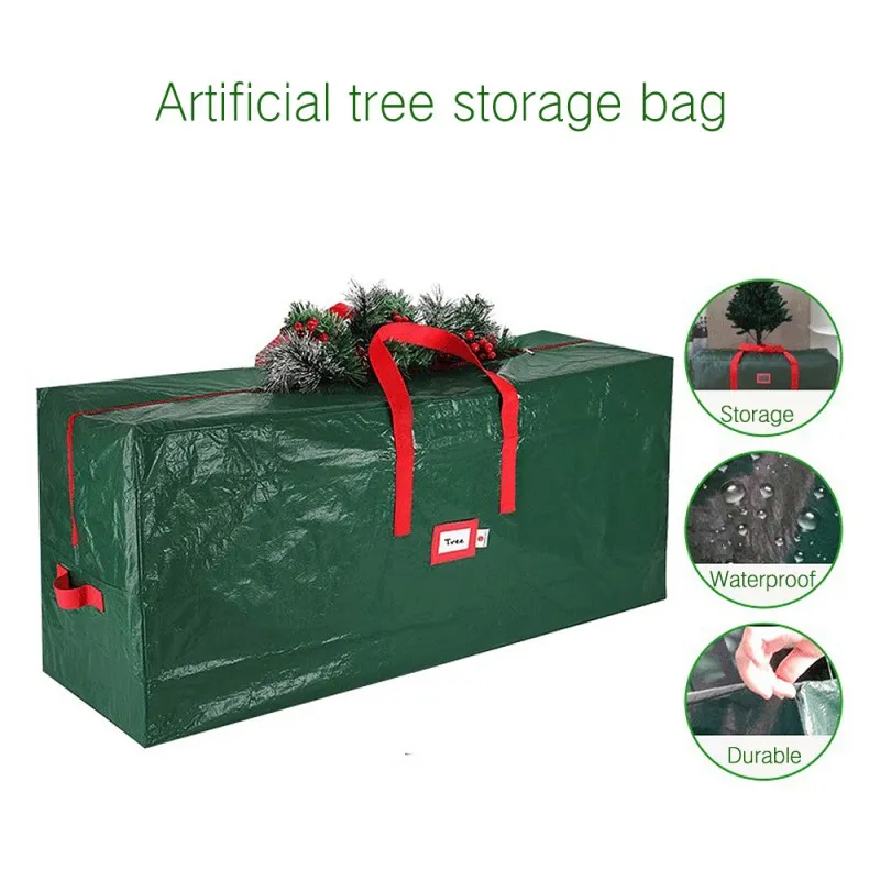 Waterproof Christmas Tree Storage Bag Xmas Trees Dustproof Cover Protect Furniture Quilt Clothes Book Warehouse Storage Bags