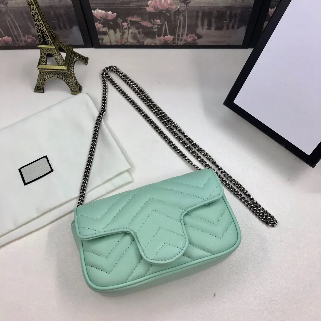 moda blu rosa verde giallo vera pelle con hardware argento borsa a tracolla da donna con borse a tracolla migliore borsa a tracolla da donna di alta qualità 16