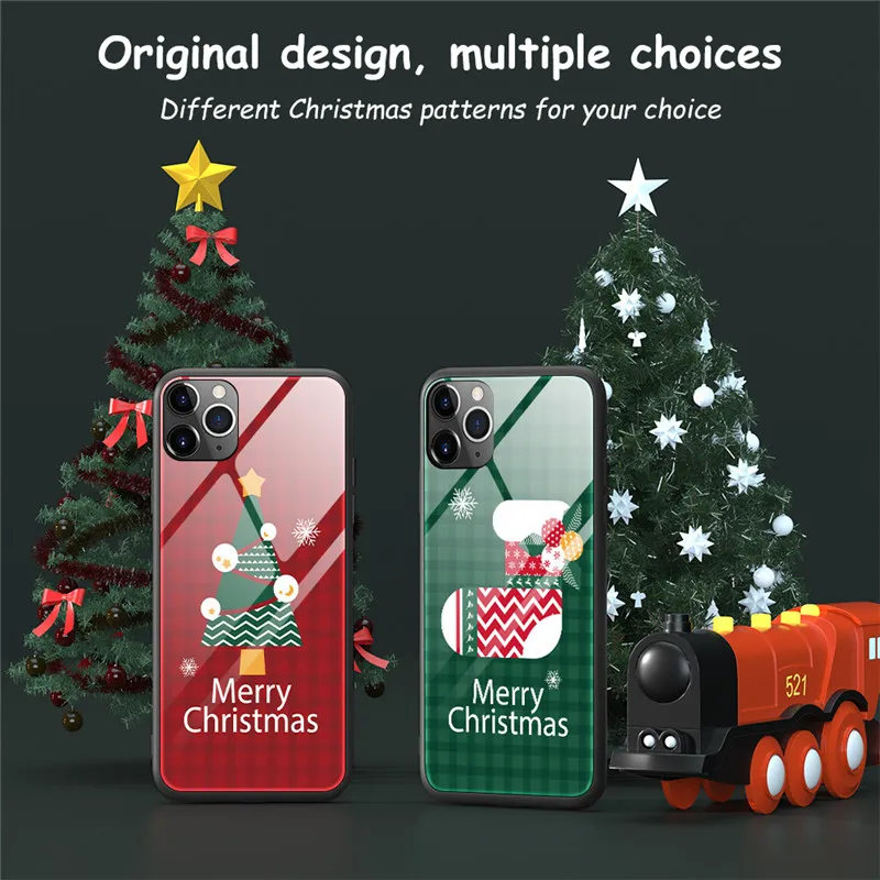 Étui de Noël chaud Housse multifonction fine, souple et rigide, étui de protection antichoc pour iPhone 12 Pro Max iPhone 11 Pro Max