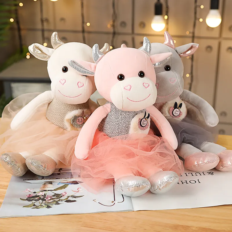 Cute clearance cow plush