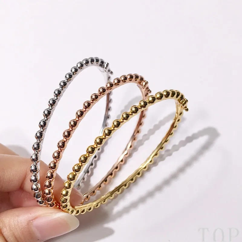 Charm Bracelets High quality woman 2020 popular new luxury jewelry accessories upper arm bracelet rose gold wholesale gift Korea