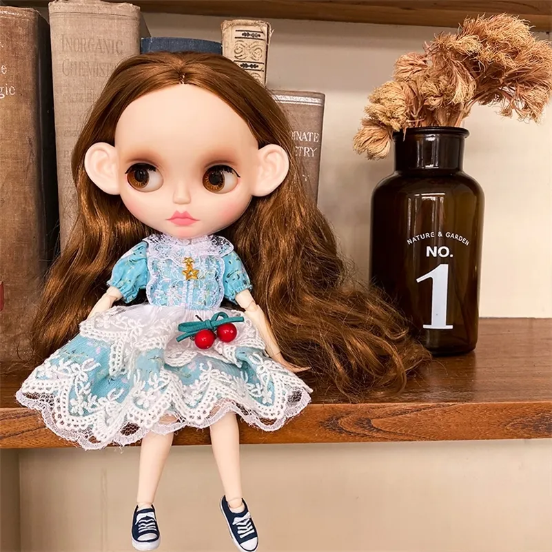 Customized Shiny Face Neo Blyth Blythe Doll OB24 BJD Ball
