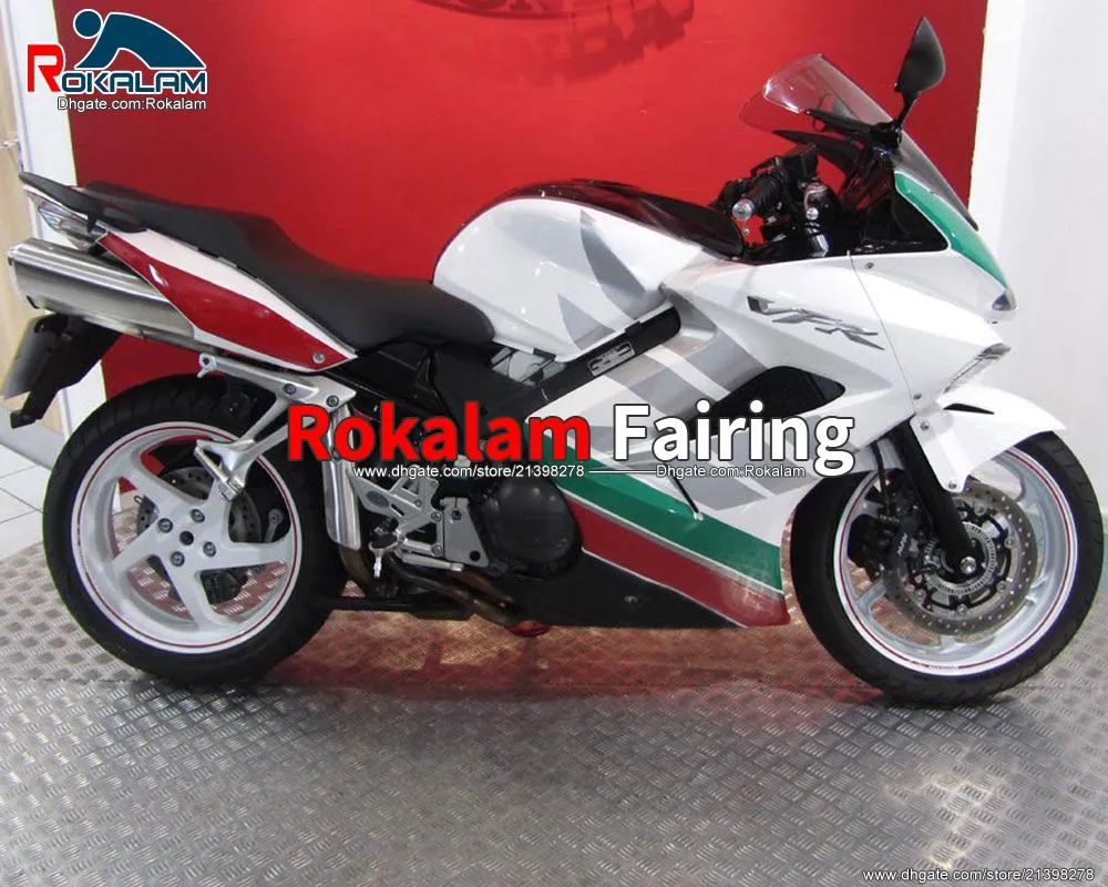 Honda VFR800 VFR 800 2002 2003 2004 Satış Sonrası Motosiklet Kapıları Vücut Pişirme Seti (Enjeksiyon Kalıplama)