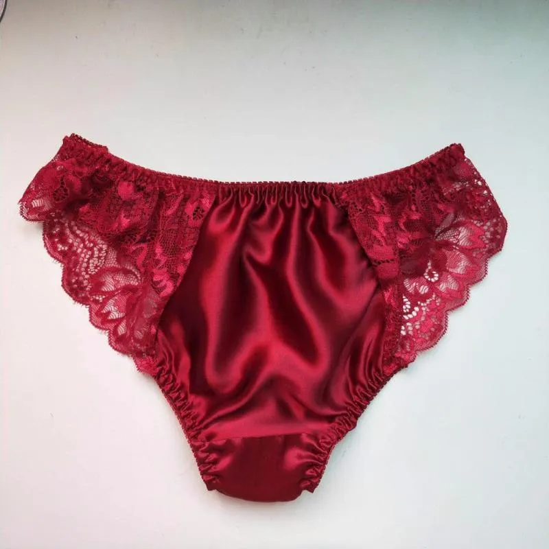 Girl in satin panties deals