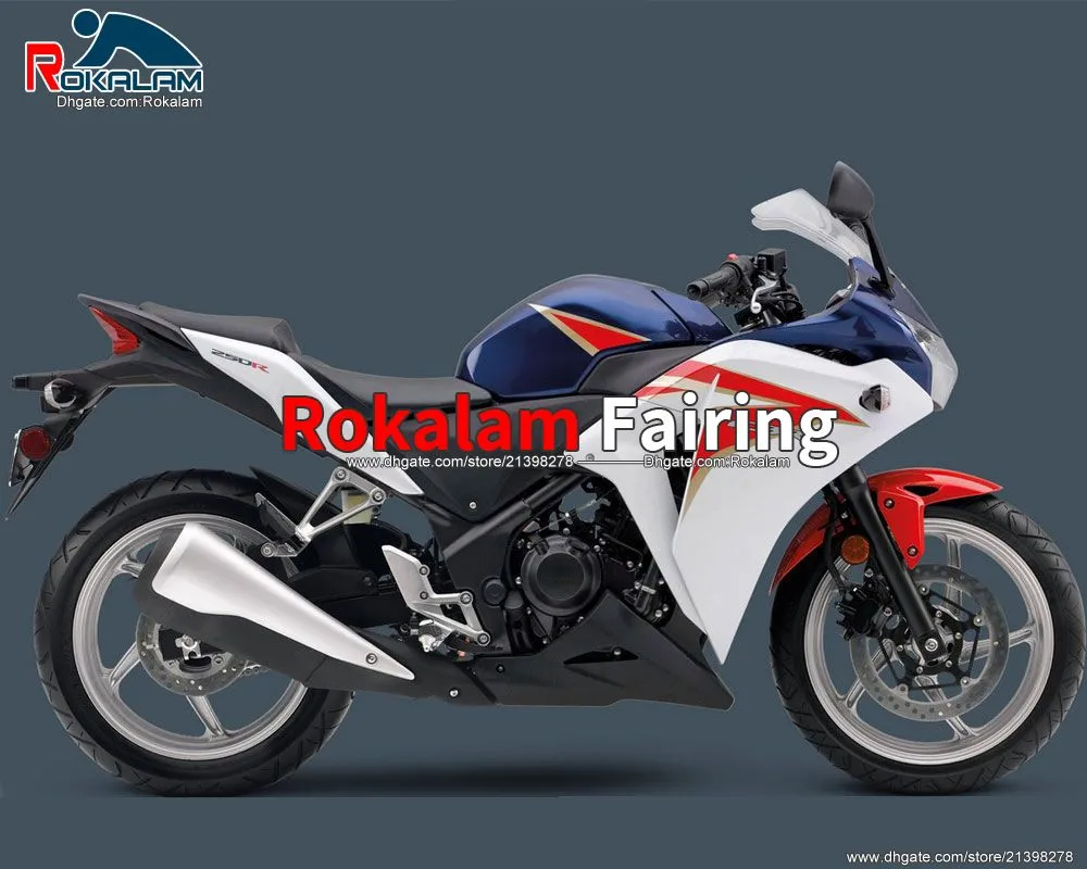 Carenature per Honda CBR250R MC41 CBR 250 R 2011 2012 2013 2014 CBR250 R 11-14 Multicolor ABS Carena Body Kit Stampaggio ad iniezione