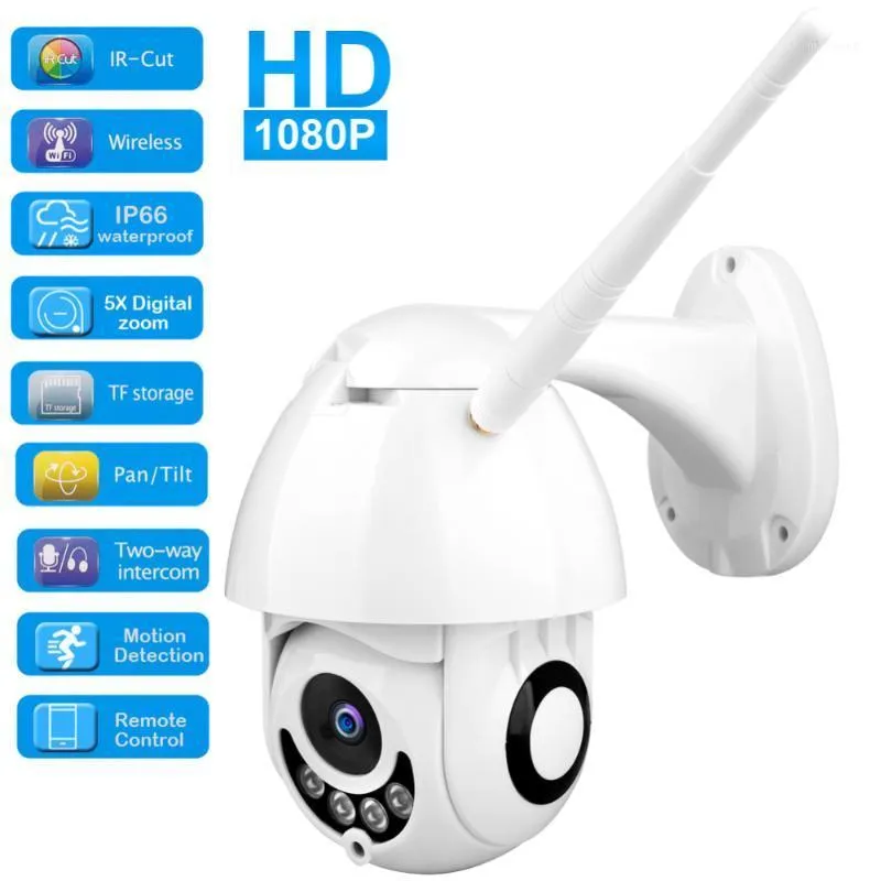 1080 P IP Kamera WIFI Kablosuz Oto Izleme PTZ Hız Kamera Açık CCTV Güvenlik Gözetleme Su Geçirmez Bebek Monitörü1