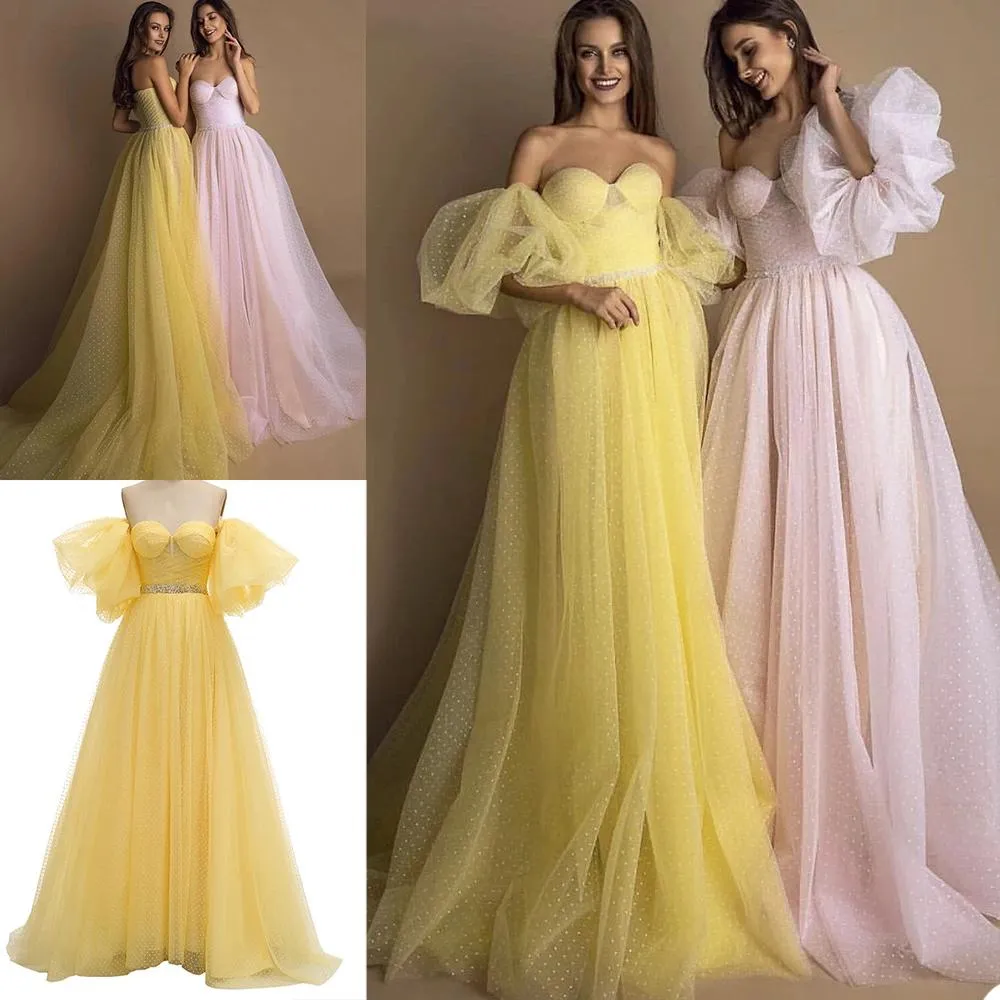 Elegancka linia Suknie wieczorowe Sweetheart Aplikacje Koronki Prom Sukienka Sweet Pociąg Specjalna okazja Sukienka Formalna Suknia Wieczorowa Suknie Vestidos