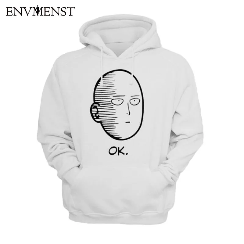 One Punch Man Anime Hoodie Unisex Oppai Fleece Jacket For Harajuku Style Couple Sweatshirts C1117 From Make07 Vendor 41.8 DHgate.Com