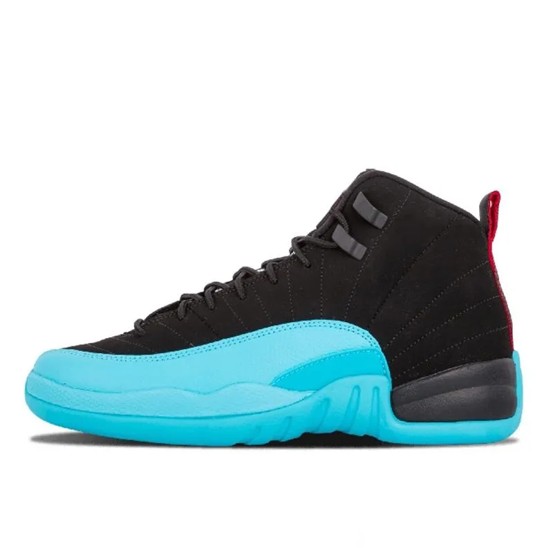 Jumpman 12 Retro bball shoes for Men Reverse Flu Game Design in Dark Concord University Gold OVO White Black Indigo Wool and Fiba Colors Perfect for Training and Sneaker Enthusiasts