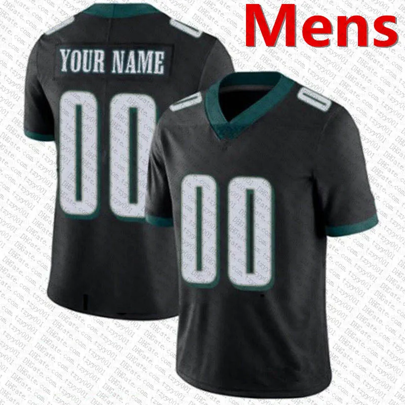 Custom Jalen Hurts Jason Kelce Football Jersey Boston Scott Lane