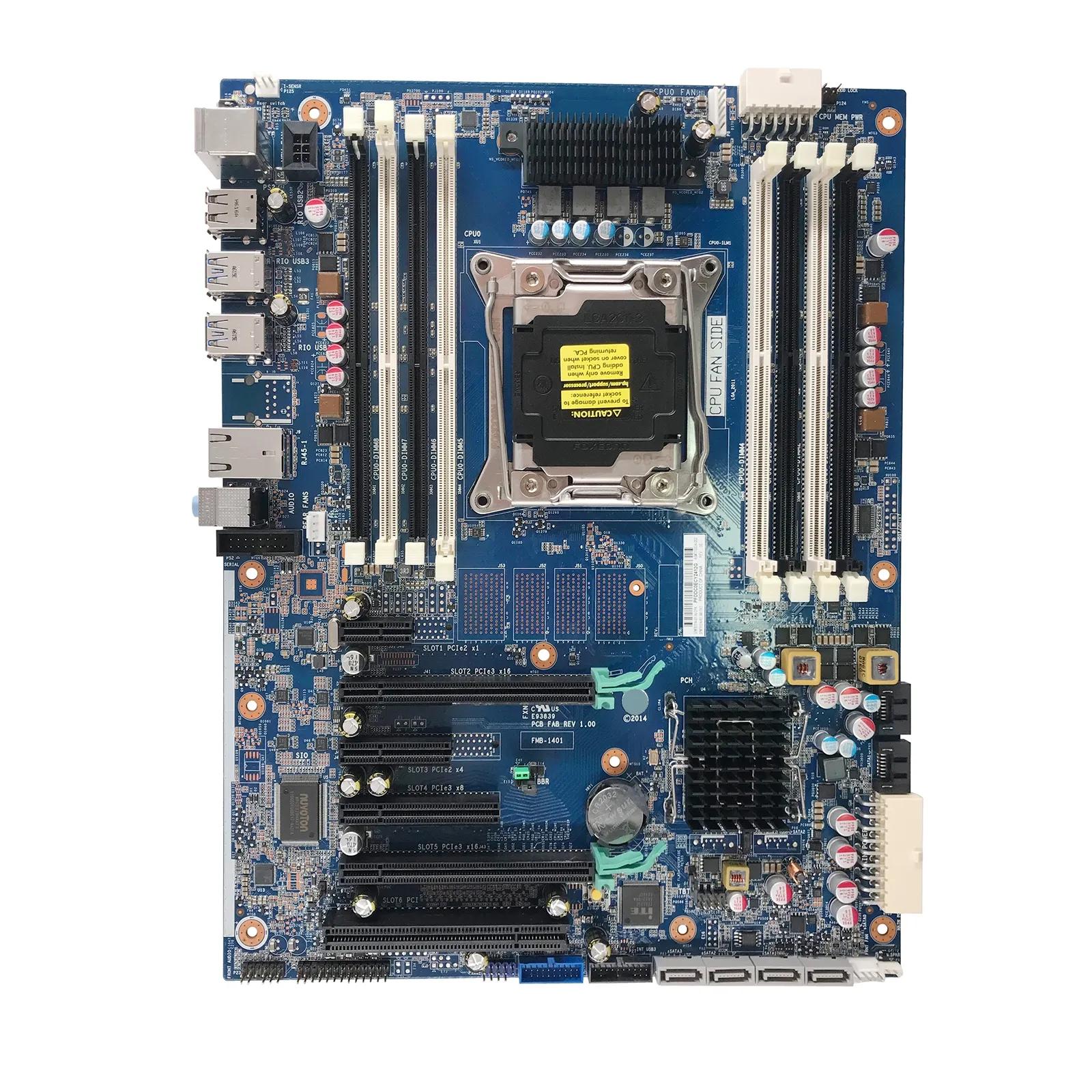 Original för HP Z440 WorkStation Server Motherboard 710324-002 761514-001 x99 LGA2011 2011-3 C612 Full testad