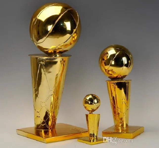 Anpassa Basketball Golden Championship Cup Trophy League Cup Fans Souvenir Presentharts Trofé